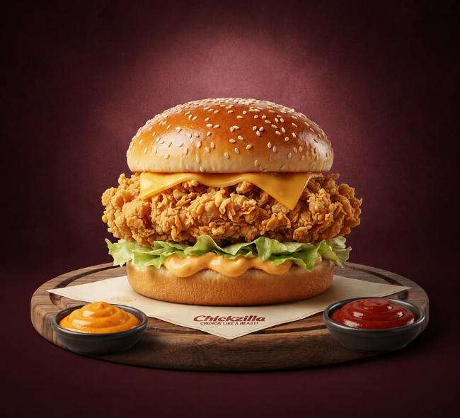 Chicken Cheese Burger