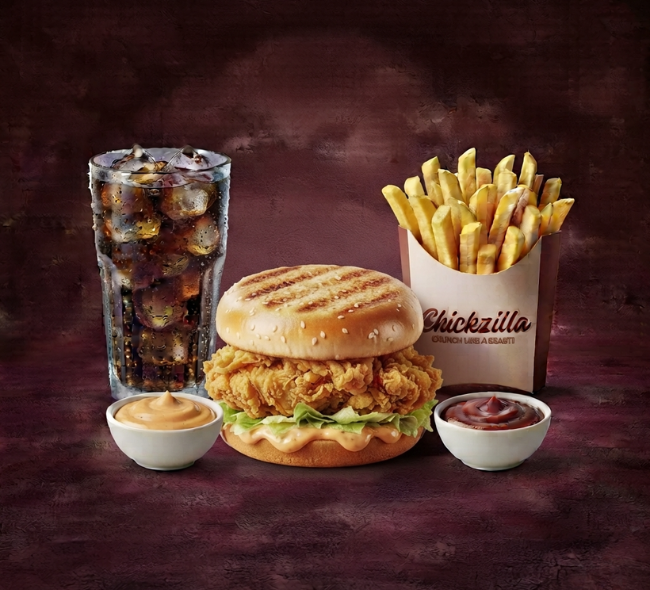 Chicken Zinger Burger Combo