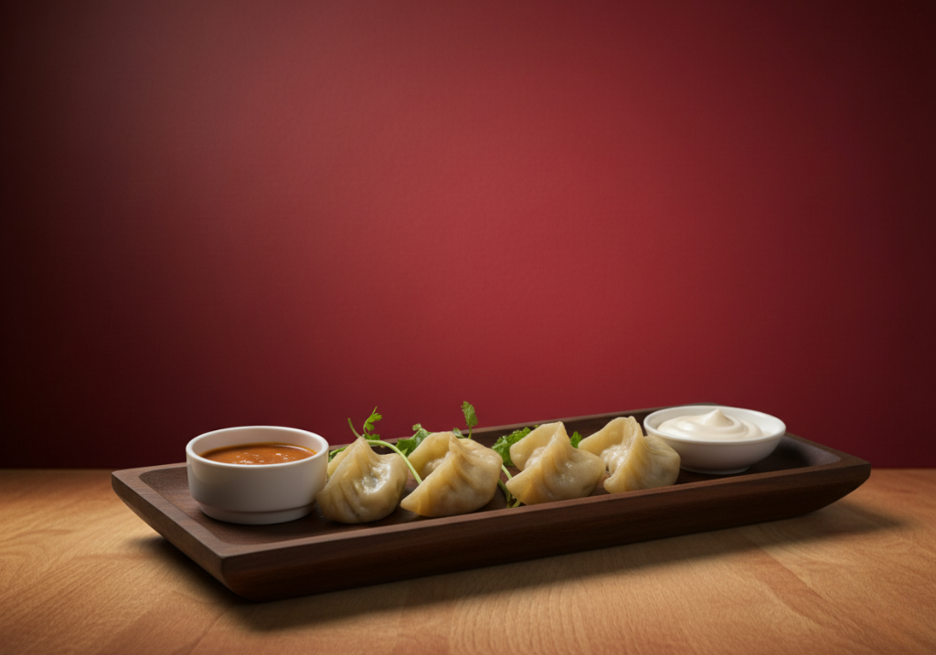 Chicken Steamed Momos 6pcs