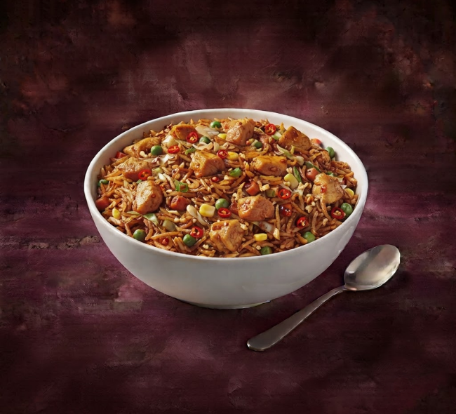 Chilli Garlic Chicken Fried Rice