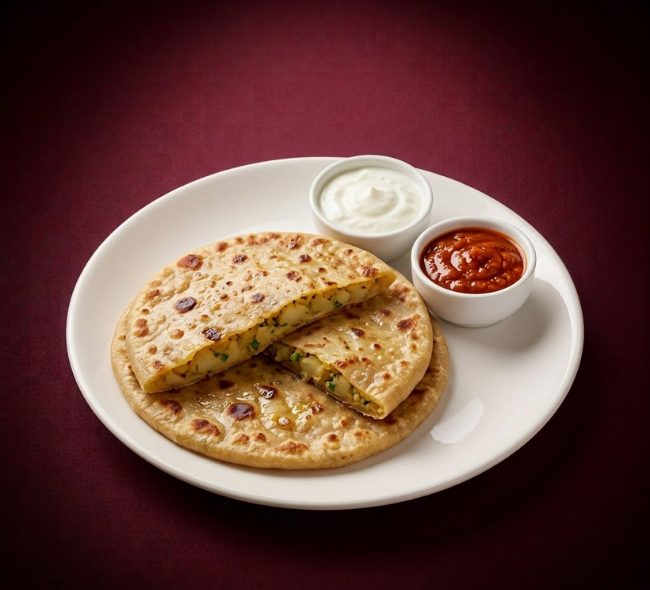 Butter Aloo Paratha