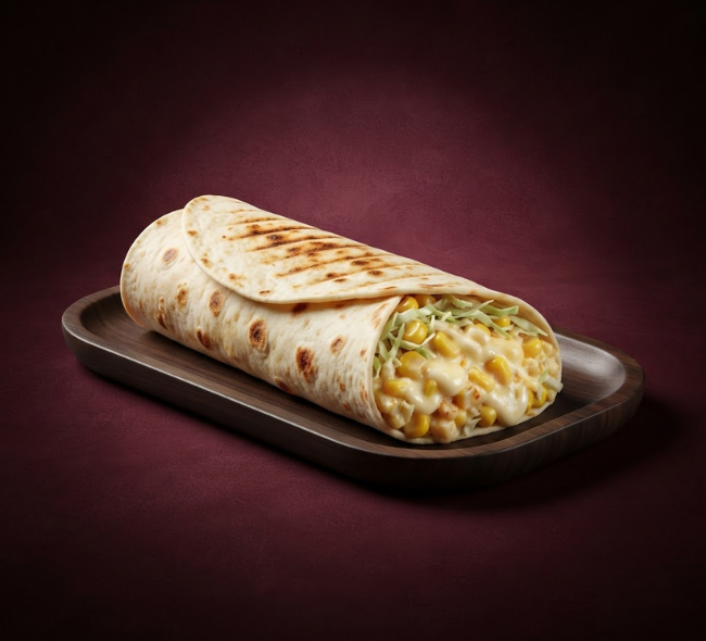 Cheesy Corn Wrap