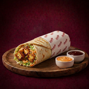 Barbeque Paneer Wrap