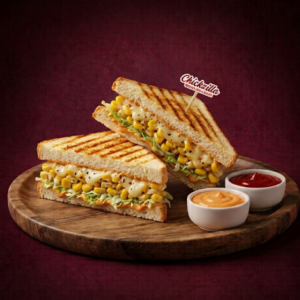 Cheesy Corn Sandwich