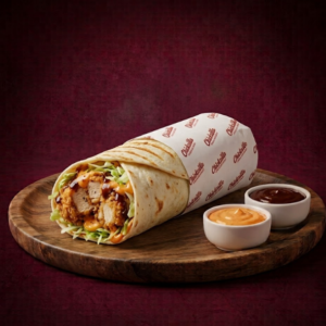 Crispy BBQ Chicken Wrap