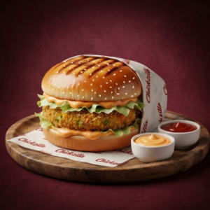 Crispy Veg Patty Burger